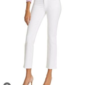 Mother denim white jeans